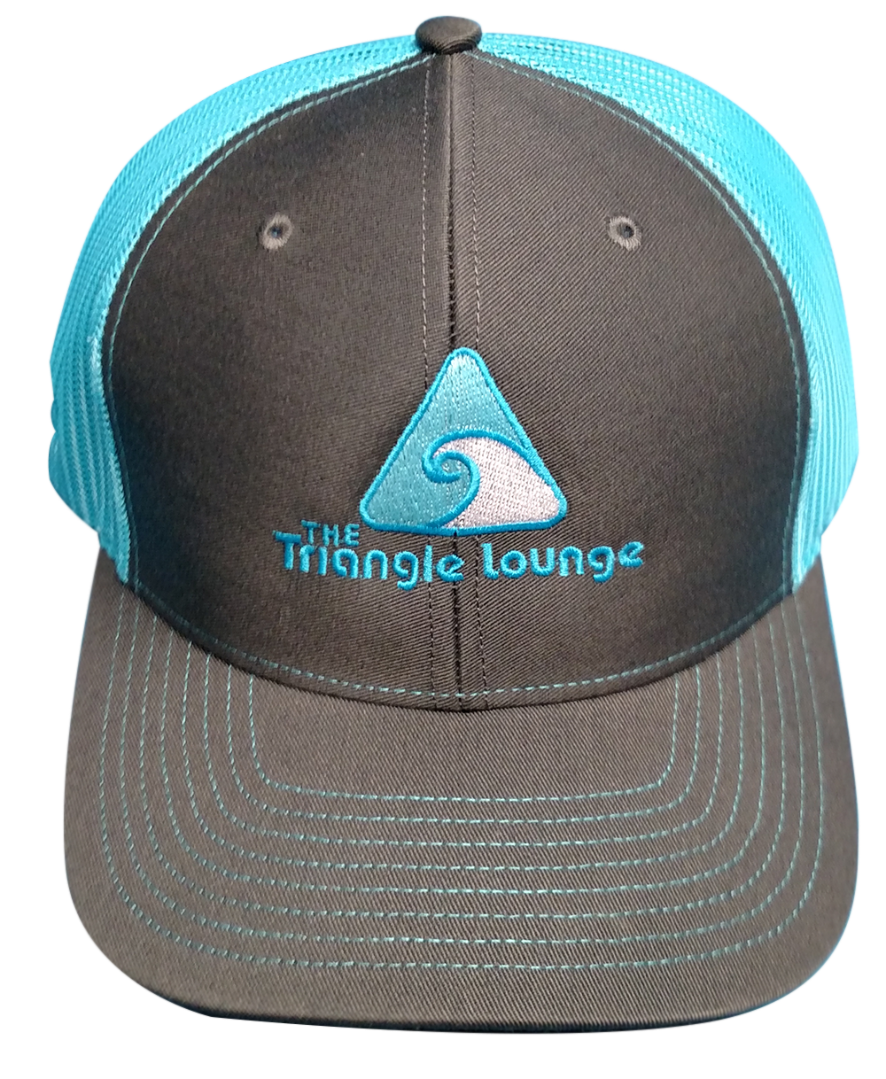 Black on Teal Hat